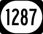 Kentucky Route 1287 marker