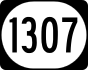 Kentucky Route 1307 marker