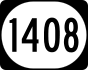 Kentucky Route 1408 marker