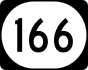 Kentucky Route 166 marker