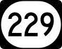 Kentucky Route 229 marker