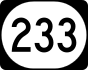 Kentucky Route 233 marker