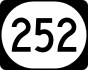 Kentucky Route 252 marker