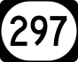 Kentucky Route 297 marker