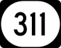 Kentucky Route 311 marker