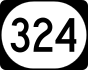 Kentucky Route 324 marker