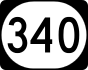 Kentucky Route 340 marker