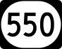 Kentucky Route 550 marker