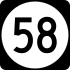 Kentucky Route 58 marker
