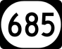 Kentucky Route 685 marker