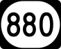 Kentucky Route 880 marker