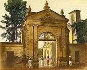 Gateway to the former Danish settlement of Serampore