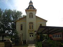 Colfax County Courthouse in Springer