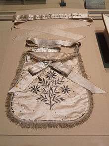 The Empress Josephine's masonic apron