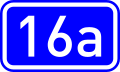National Road 16a shield