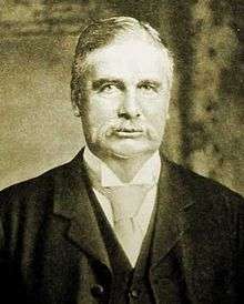 Photo of Gardner Fred Williams from the frontispiece of his book "The Diamond Mines of South Africa", published in 1902