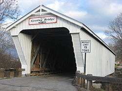 Geeting Covered Bridge