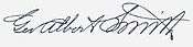 Signature of George Albert Smith