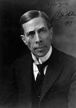 Black and white photo of George Arliss in 1919.
