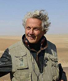 George Miller on the set of Mad Max: Fury Road