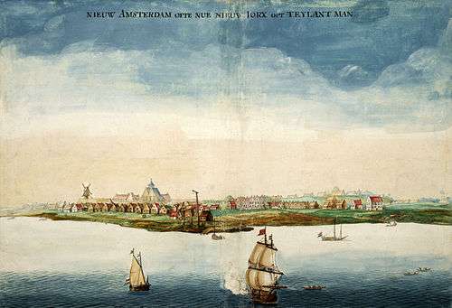 New Amsterdam c. 1664