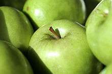Several green apples