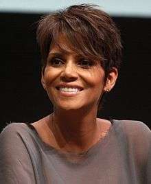 Photo of Halle Berry attending San Diego Comic-Con International in 2013.