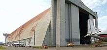 U.S. Naval Air Station Dirigible Hangar B