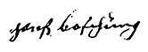 Hans Boschung signature 1731, Philadelphia, Pennsylvania.