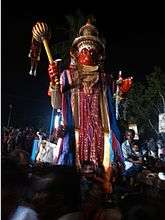 Hanuman effigy from Muttom South