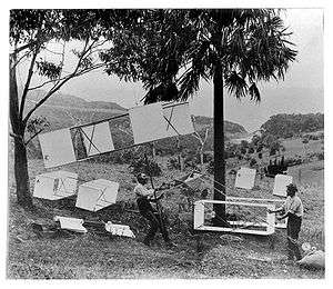 1894 kite demonstration at Stanwell Park, Australia