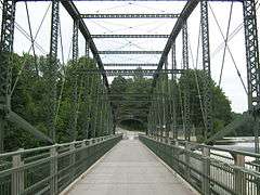 Douglas & Jarvis Patent Parabolic Truss Iron Bridge