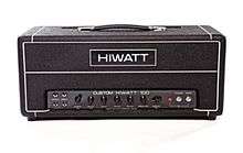 A Hiwatt Model DR103 100W Guitar Amplifier