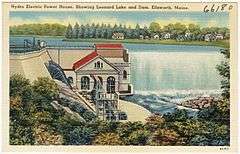 Ellsworth Power House and Dam