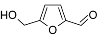Chemical structure of Hydroxymethylfurfural