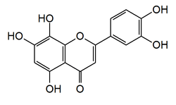Chemical structure of hypolaetin.