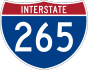 Interstate 265 marker