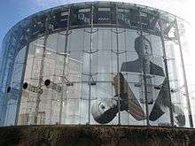 Façade of the London IMAX theater.