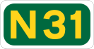 N31 road shield}}
