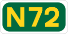 N72 road shield}}