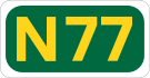 N77 road shield}}