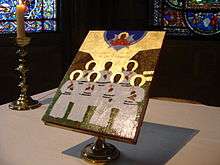 Icon of the Melanesian Martyrs at Canterbury Cathedral (Anglican Communion)