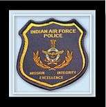 The badge is worn by all Provost Officers and IAF(P) tradesmen on the right hand sleeve of their uniforms