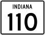 State Road 110 marker