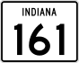 State Road 161 marker
