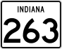 State Road 263 marker