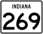 State Road 269 marker
