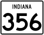 State Road 356 marker