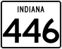 State Road 446 marker