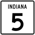 State Road 5 marker